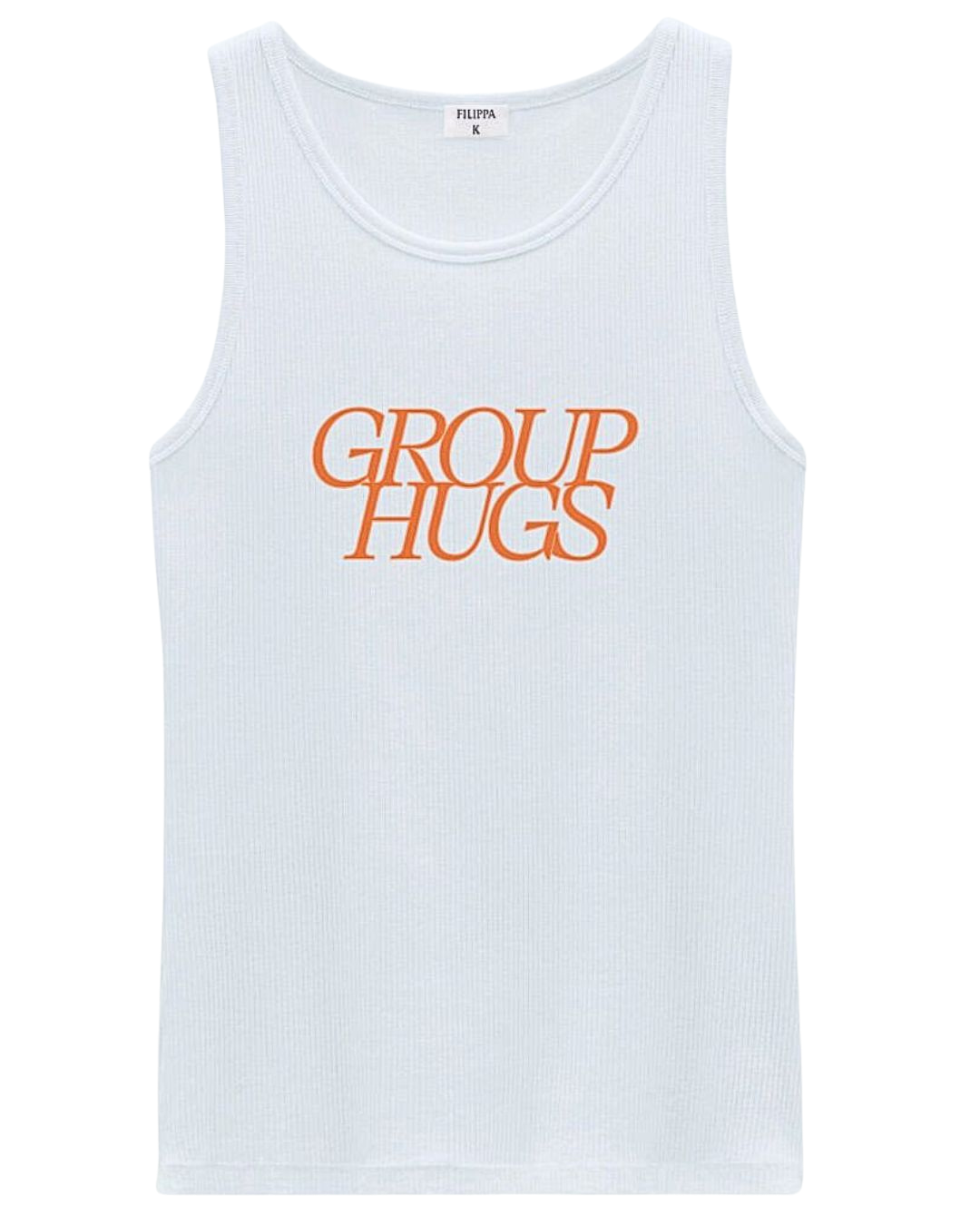 Group Hugs tanktop (wit)